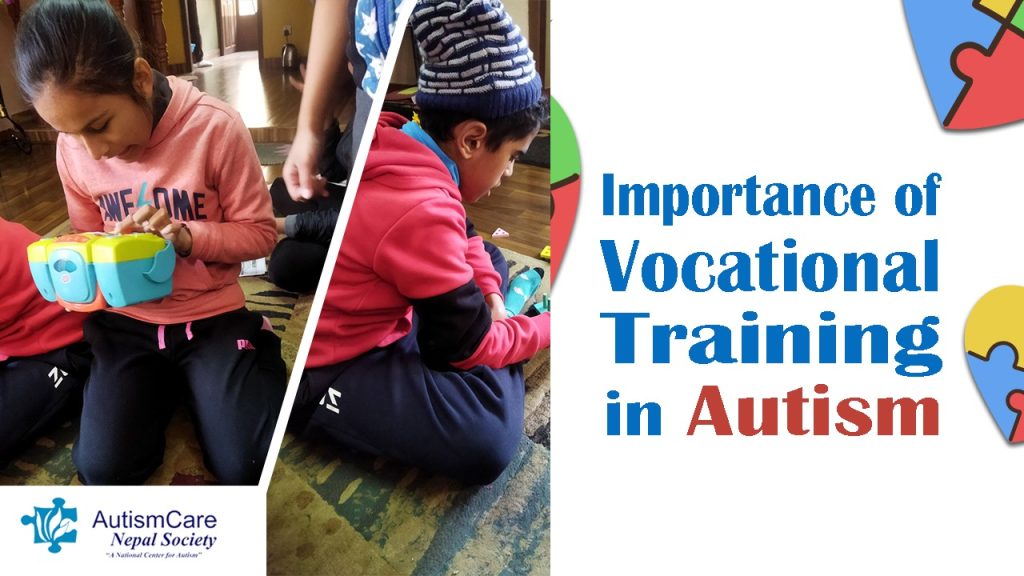 Importance of vocational training in autism