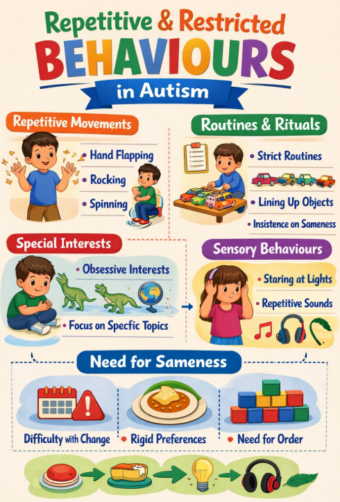 restricted behaviours in autism